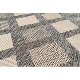 Kayoom RAVNO TKANA PREPROGA Splash 800 Creme / Grau 120/170 cm tkano krem barve, siva | Shoptok.si