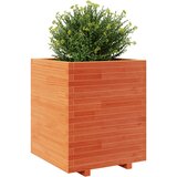  Vrtna sadilica voštano smeđe boje 60x60x72,5 cm od borovine | shoptok.hr