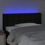  LED uzglavlje crno 103x16x78/88 cm od tkanine | shoptok.hr