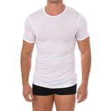 Bikkembergs Majice s kratkimi rokavi BKK1UTS03SI-WHITE Bela Cene
