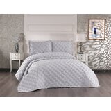 Antalya Hayal - Grey Grey Double Bedspread Set Cene
