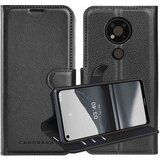 Cadorabo Ohišje, združljiv z Nokia v oksidnem črnem - zaščitnem pokrovu z magnetnim zapiranjem, stoječo funkcijo in režo za kartico, (20695028) | Shoptok.si