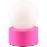 Tri O Ružičasta stolna lampa sa staklenim sjenilom (visina 17 cm) Countess – Cijene