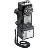 telefon i kasica - Retro - Black