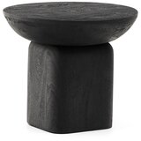 Kave Home Okrogla stranska mizica iz masivne akacije ø 50 cm Ovak – | Shoptok.si