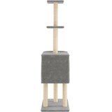  Penjalica za mačke sa stupovima za grebanje svjetlosiva 145 cm | shoptok.hr