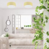  plafonsko svetlo sirja pastel 1xE27/60W/230V, prečnik 35 cm, žuto | Eponuda.com