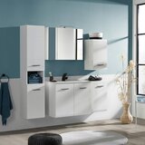 Hom`in omara z ogledalom avanti, bela | Shoptok.si