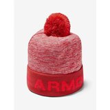 Under Armour Cap Boy\'s Gametime Pom Beanie-Red - Boys Cene