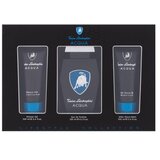 Lamborghini Acqua Set toaletna voda 125 ml + gel za tuširanje 100 ml + balzam nakon brijanja 100 ml za moške Cijene