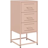 Maison Chic Nočna omarica - Nočna miza roza 36x39x78 cm jeklo, (21689246) | Shoptok.si