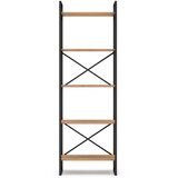 Marckeric Crna/natur polica u dekoru hrasta 58x175 cm Dusan - | shoptok.hr