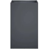  Vrtna saksija Antracit 40 x 40 x 50 cm Čelična vrata - Antracit 40 x 40 x 50 cm 1 | shoptok.hr