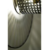  Duolla - Zidno svetlo TOKYO RATTAN 1xE27/15W/230V, prečnik 50 cm, srebrna/crna | Eponuda.com