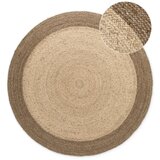 Hanse Home Sivo-bež obojestranska/ročno tkana okrogla preproga iz jute ø 240 cm Jutta Greige – Cene