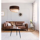  Duolla - Luster na kablu DEVON 1xE27/40W/230V, prečnik 45 cm, braon/bež | Eponuda.com