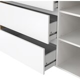 Tvilum Bijela/u prirodnoj boji komoda u dekoru hrasta 119x84x48 cm Next – | shoptok.hr