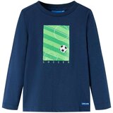  Dječja majica dugih rukava tamnoplava 104 | shoptok.hr