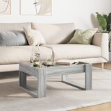  Stolić s beskonačnim LED svjetlima boja hrasta 70x53x30 cm | shoptok.hr