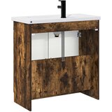  Set namještaja za kupaonicu Dimljeni hrast 78,5 x 37,5 x 81 cm | shoptok.hr