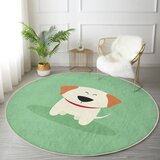 Mila Home Zelena otroška preproga ø 80 cm Comfort – | Shoptok.si