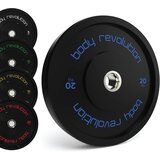 Monster Body Revolution olimpijske odbijalne plošče črne barve, 20 kg par, (5000278667) | Shoptok.si