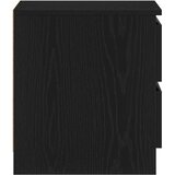  Noćni ormar s ladicama 2 pcs Crni hrast 50 x 40 x 43,5 cm | shoptok.hr