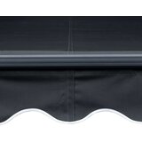  Tenda na ručno uvlačenje s LED svjetlima 300 x 250 cm antracit | shoptok.hr
