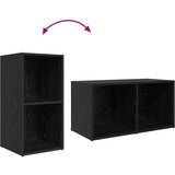  Set TV stalka Zidne 8 pcs Crni hrast Konstruirano drvo | Eponuda.com