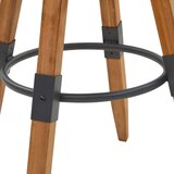 vidaXL Barski stolčki 2 kosa trden les jelke | Shoptok.si
