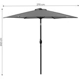  Veliki ugaoni suncobran GREY | ePonuda.com