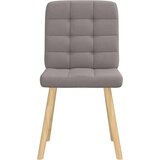  Jedilni stoli 6 kosov taupe blago, (21832395) | Shoptok.si
