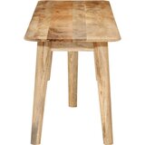  Klupa 160 x 40 x 45 cm od masivnog drva manga | shoptok.hr