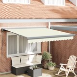 vidaXL Ručno uvlačiva tenda krem 300x250 cm Cijene