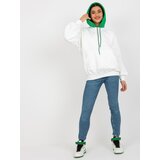 ex moda Sweatshirt-EM-BL-696.68-white-green | Shoptok.si