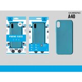 Maskica silikonska za Samsung Galaxy A40 - plava | shoptok.hr