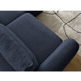 Bobochic Paris Temno modra kotna sedežna garnitura Aden – | Shoptok.si