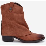 Boto Insulated Cowboy Boots With Heel Camel Sylvette | shoptok.hr