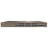 Tenda Stikalo Giga 48cm 24xRJ45 24x PoE 4x SFP | Shoptok.si