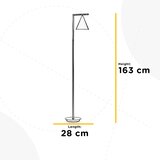 Lesnina XXXL STOJEČA SVETILKA 28/25/163 cm | Shoptok.si