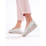 Shelvt Women's White Loafers | Shoptok.si
