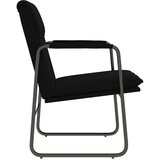  Ležaljka crna 55 x 64 x 80 cm od tkanine | shoptok.hr