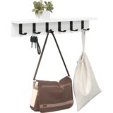  Nadwyčajna obešalnik za plašče Bela 60 x 10,5 x 10,5 cm, (5000200661) | Shoptok.si