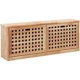  Klupa za pohranu cipela od masivne orahovine 94 x 20 x 38 cm | shoptok.hr
