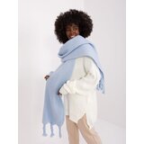 Wool Fashion Italia Scarf-AT-SZ-2313502.71P-light blue | shoptok.hr