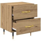  Noćni ormar s ladicama Umjetnički hrast 40 x 35 x 47,5 cm | Eponuda.com