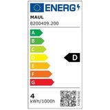 Maul Namizna LED svetilka arc srebrna | Shoptok.si