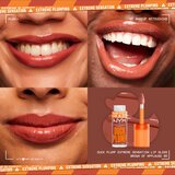NYX Professional Makeup Duck Plump sijaj za ustnice z učinkom povečanja odtenek 05 Brown Applause 6,8 ml | Shoptok.si