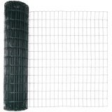 Euro ograda 1,2 x 25 m Željezo prekriveno PVC-om Zelena | shoptok.hr