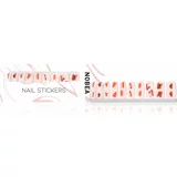 NOBEA Accessories nalepke za nohte Red & pink